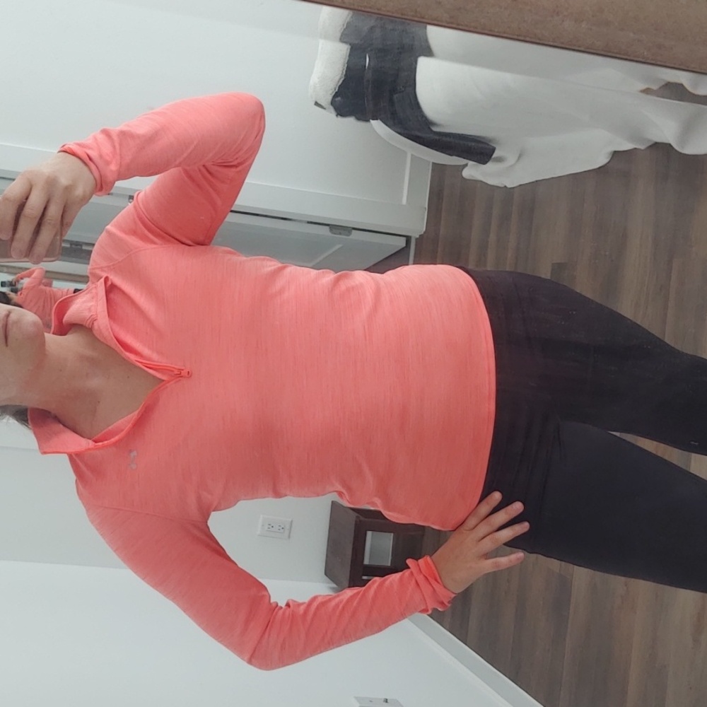 Under armour half zip